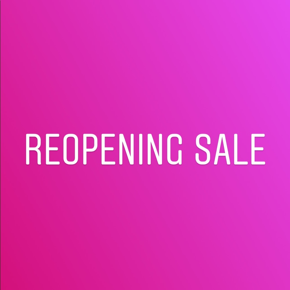 LIMITED TIME REOPENING SALE BOGO50